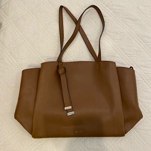 Nine West Tan Leather Bag